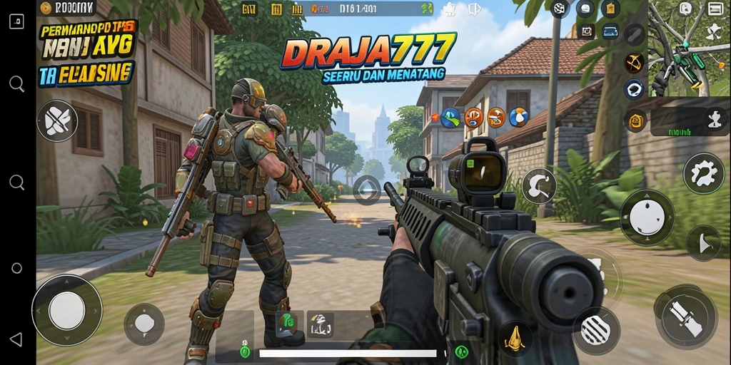 Tampilan gameplay DRAJA777 yang mengesankan dan seru.