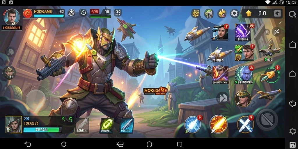 Tampilan screenshot HOKIGAME dengan antarmuka aplikasi Utility yang menarik.