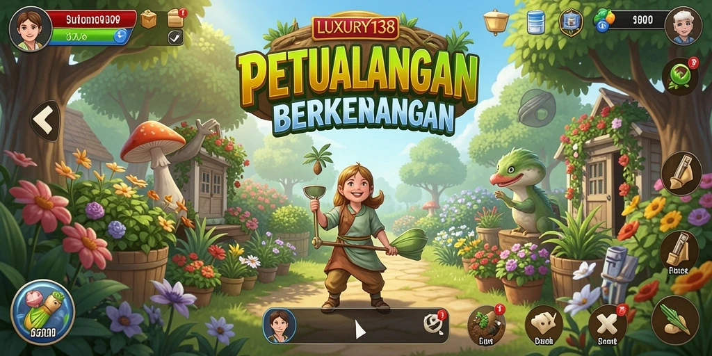 Menampilkan gameplay menarik dari LUXURY138 yang penuh warna.