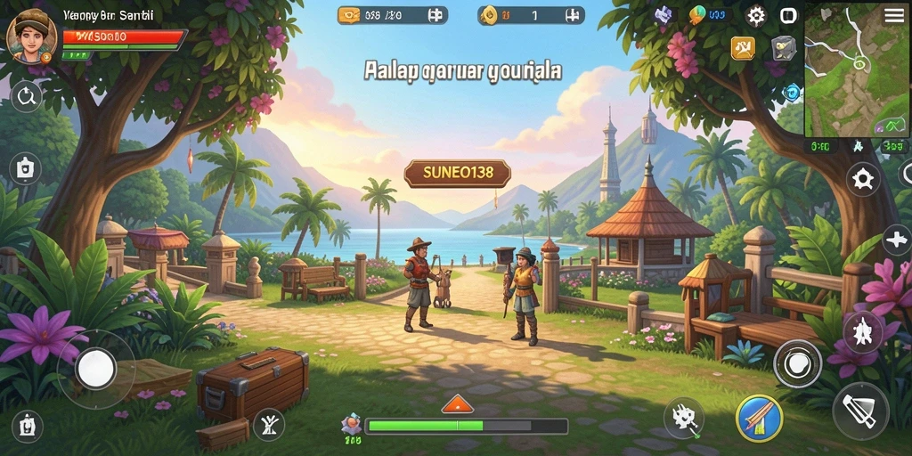Screenshot utama SUNEO138 menampilkan momen seru gameplay Casual.