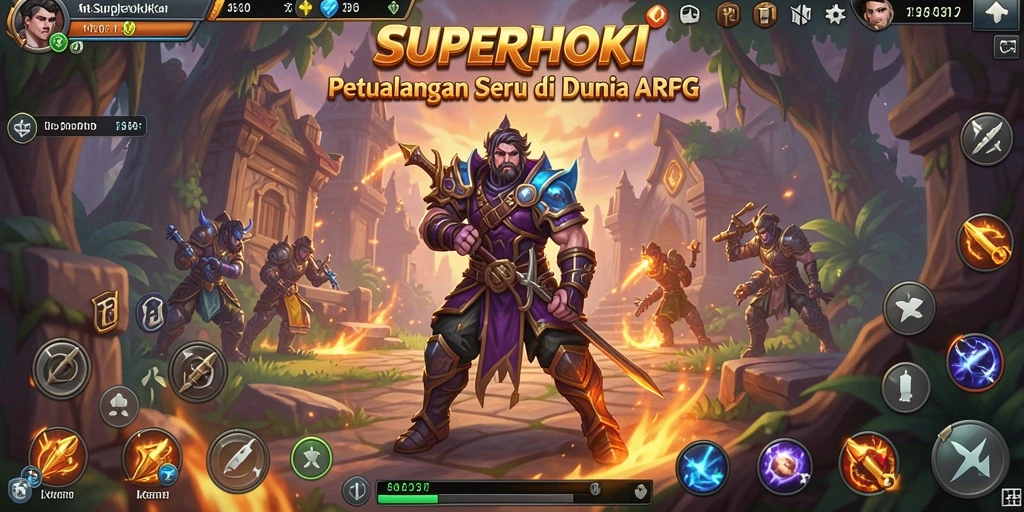 Gameplay menegangkan dalam petualangan <strong>SUPERHOKI</strong> yang mengasyikkan.